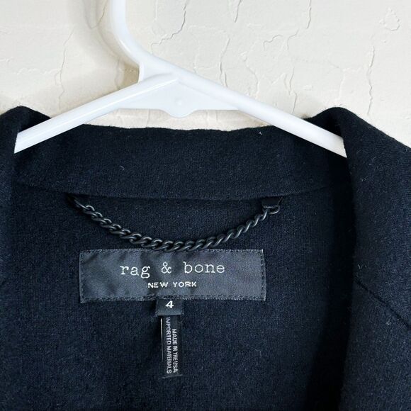 Rag Bone Black Wool Blazer - Picture 7 of 7